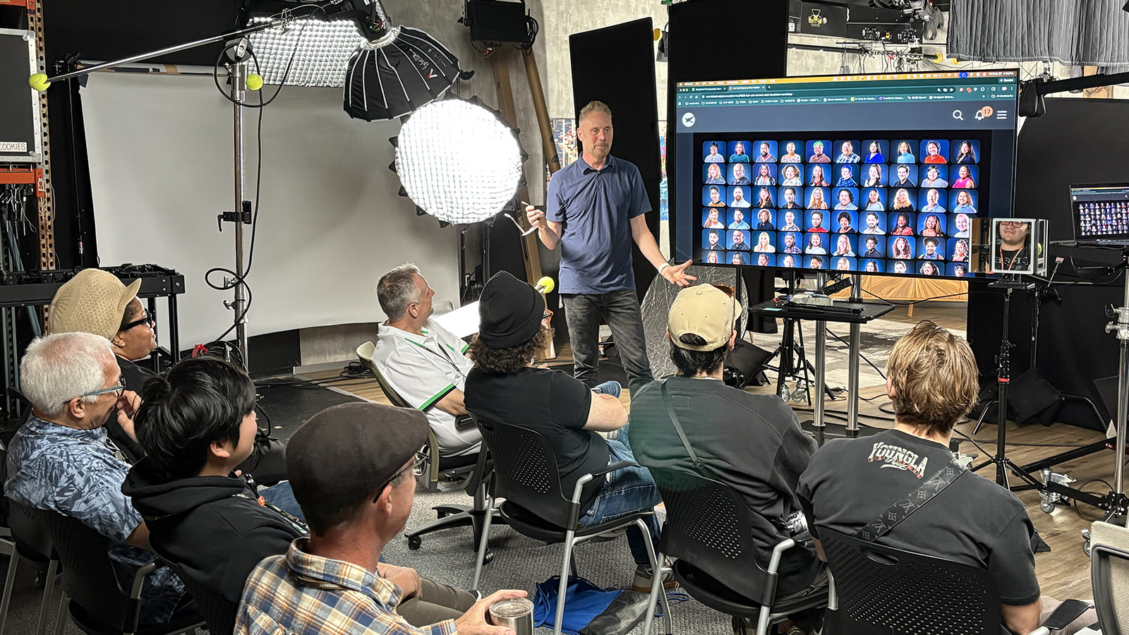 Clube de Fotografia da Full Sail University Realiza Workshop de Fotografia