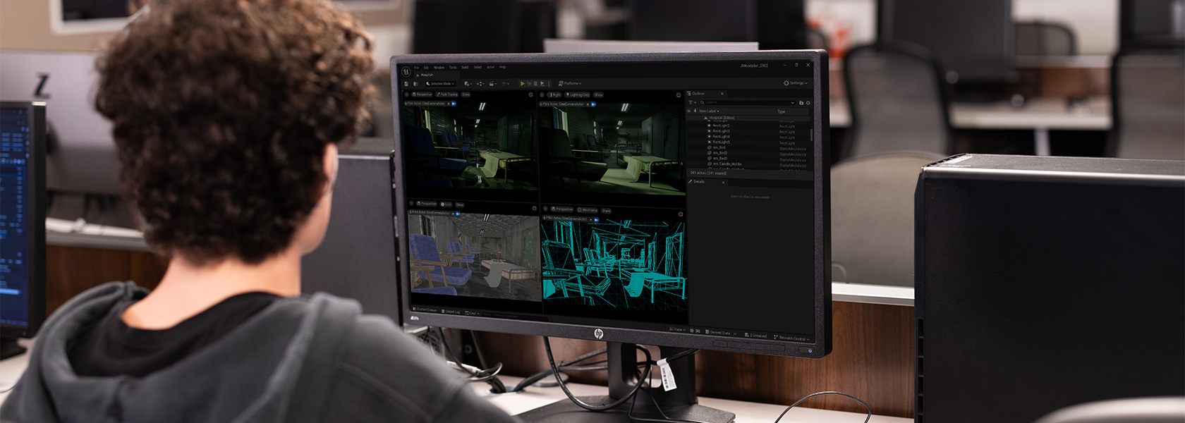 Como o 3D em Tempo Real é Utilizado no Curso de Game Art da Full Sail